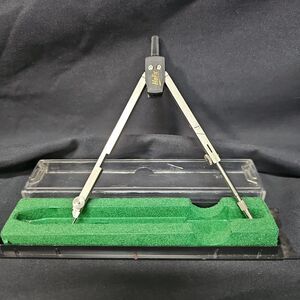 Vintage Helix Drafting Compass in Plastic Case